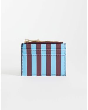 ASOS – gestreiftes kartenetui - Blau