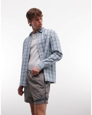 Umbro – fußball-shorts aus webstoff - Blau