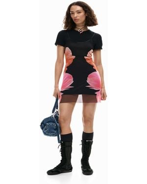 Desigual – kleid - Rot