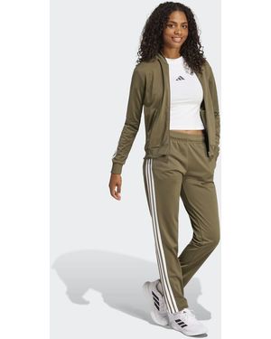 adidas Originals Essentials 3-Stripes Track Suit - White