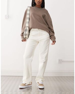 Obey – everyday – jeans mit schmalem schnitt - Weiß