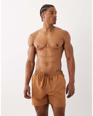 South Beach Swim Shorts - Brown