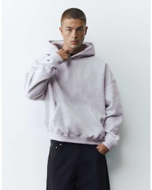 Pull&Bear Hoodie - Grau