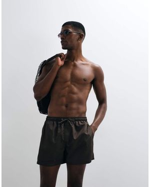 Brave Soul Swim Shorts - Black