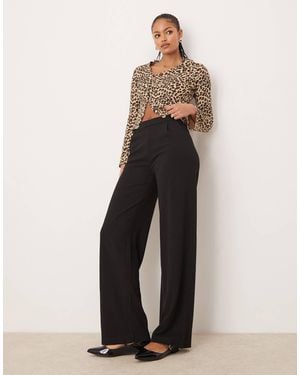 JDY Tall – e hose mit weitem bein - Weiß