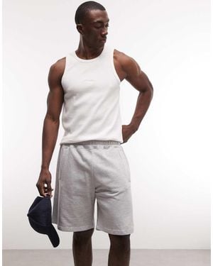 Prohibited jogger Bermuda Shorts - White