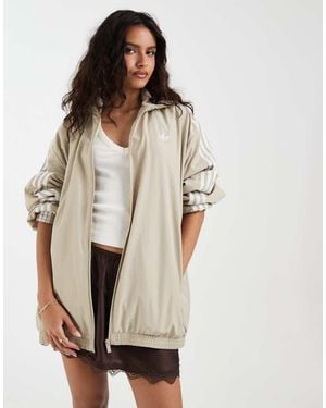 adidas Originals Firebird Woven Track Top - Natural