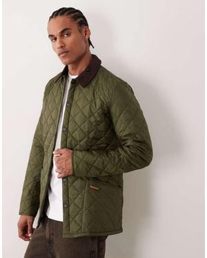 Barbour Heritage Liddesdale Quilted Jacket - Green