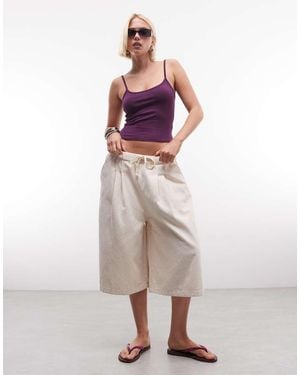 Collusion Pleated Balloon Short - Pink