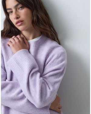 ASOS Oversize-raglanpullover mit seitenschlitzen - Lila