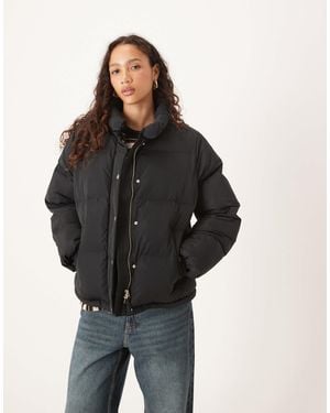 GANT – active cloud – wattierte jacke - Schwarz