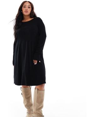 ONLY Vestito Midi Stile Skater - Nero