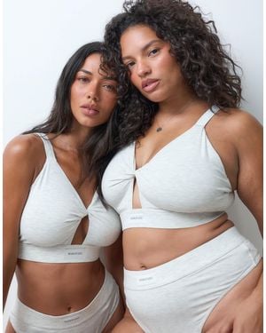 RIEN STUDIO Fuller Bust Maya Bralet - White