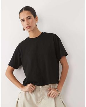 New Look Boxy Tee - Black