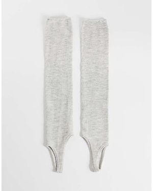 ASOS Beenwarmer Met Voetlus - Wit