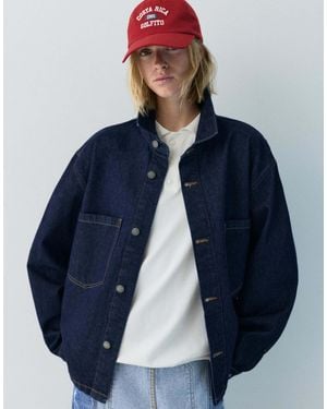 Pull&Bear – kappe - Blau
