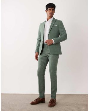 SELECTED Pantaloni Slim Verdi - Verde