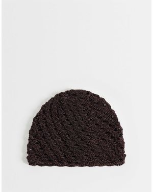 Mango – strickmütze - Schwarz