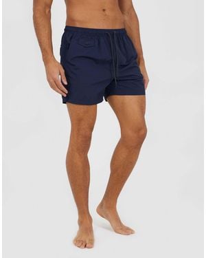 Brave Soul Badeshorts mit elastischem bund - Blau
