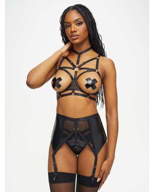 Ann Summers Tempt Waspie - Black