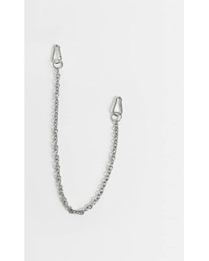 ASOS Link Jeans Chain - White