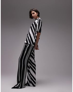 SNDY'S Wide Leg Trouser Co-ord - Multicolour