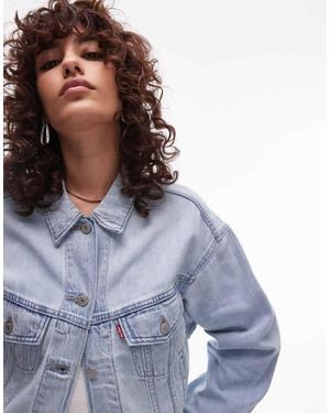 Levi's 90S Shrunken Trucker Denim Jacket - Blue