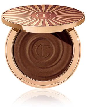 Charlotte Tilbury Beautiful Skin Sun-kissed Glow Bronzer- Deep - Brown