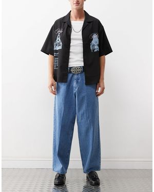 Obey Bigwig baggy Jeans - Blue
