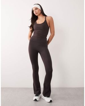 4505 Icon High Waist Slim Kick Yoga legging - Blue