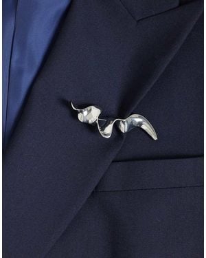 ASOS Broche Con Diseño Abstracto - Azul