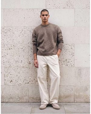 ASOS Super Oversized Knitted Jumper - Brown