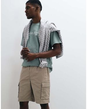 Calvin Klein Cargo Shorts - White