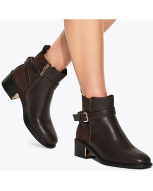 KG by Kurt Geiger Helen Low Ankle Boots - Black