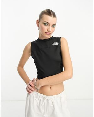 The North Face – extreme – tanktop aus strick - Schwarz