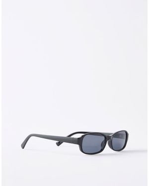 Cotton On Jamie Slim Wrap Around Sunglasses - White