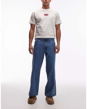 Levi's Twisted baggy Jeans - White