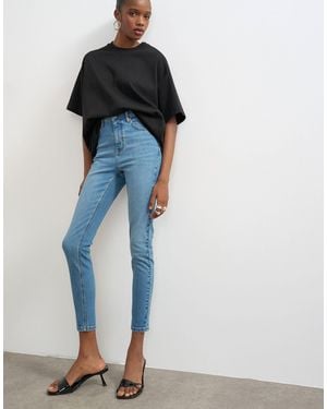 TOPSHOP Jamie High Rise Skinny Jean - Blue