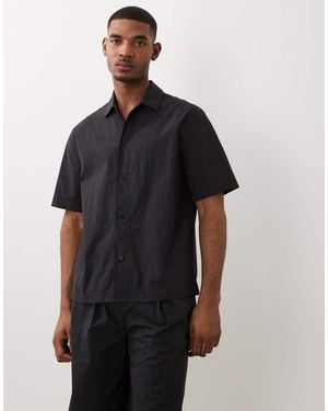 ASOS Co-ord Relaxed Fit Shirt - Black