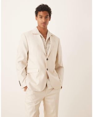 SELECTED – ascot – regular-fit-blazer - Natur