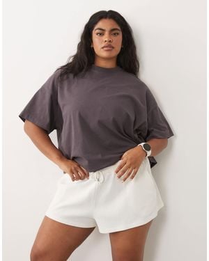 4505 Curve – leichte baumwoll-shorts - Braun