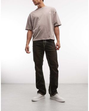 TRUE RELIGION Ricky Super T Flap Pocket Slim Jeans - Natural