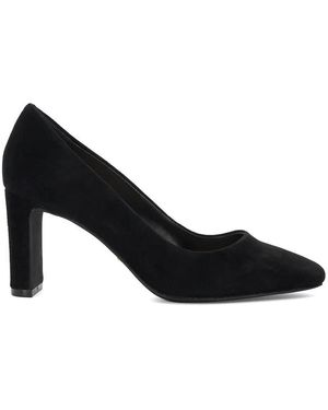 Dune Wide Fit Wf Arriving Court Shoes - Black