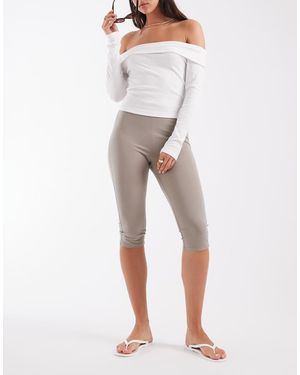 & Other Stories Cropped Capri Trousers - White