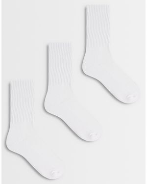 Vero Moda Athletic Socks 3 Pack - Natural