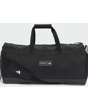 adidas Originals 3 Stripes Weekender Duffel Bag Medium - Black