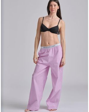 Polo Ralph Lauren Separate Sleep Pant With Elastic Logo - Purple