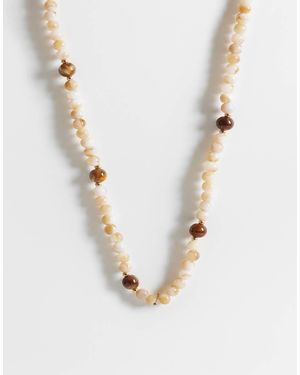 ONLY Collana Con Perline - Bianco