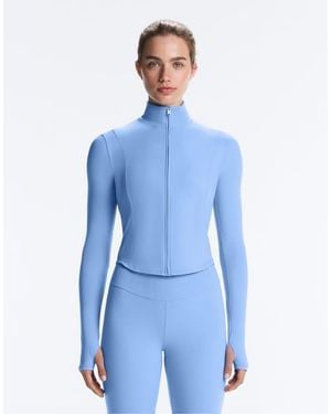 Oysho Short Light Touch Technical Jacket - Blue