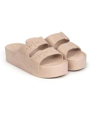 FREEDOM MOSES Scented Platform Sliders - Pink